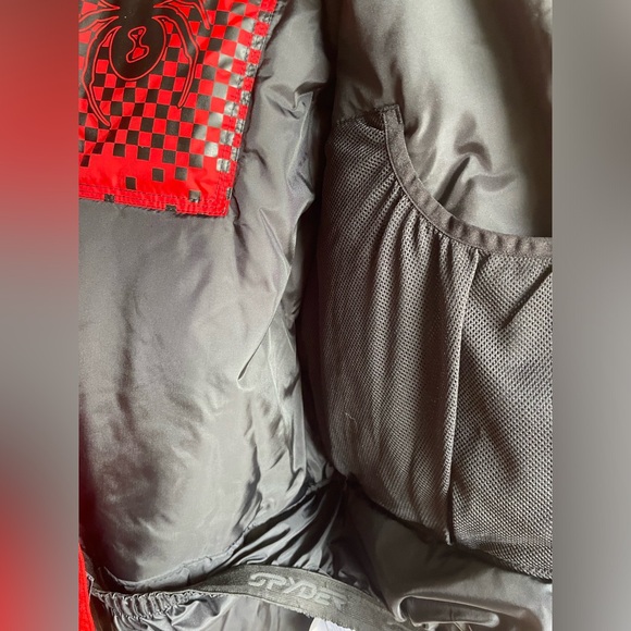 Spyder Snowboarding Jacket Red kids 14 - Picture 10 of 11
